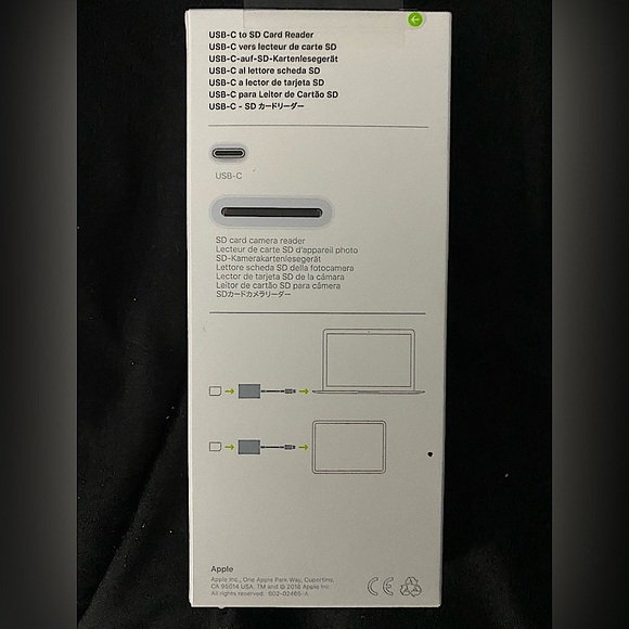 ✨Apple - USB-C to SD Card Reader Adaptor - NEW/SEALED BOX - Picture 3 of 16